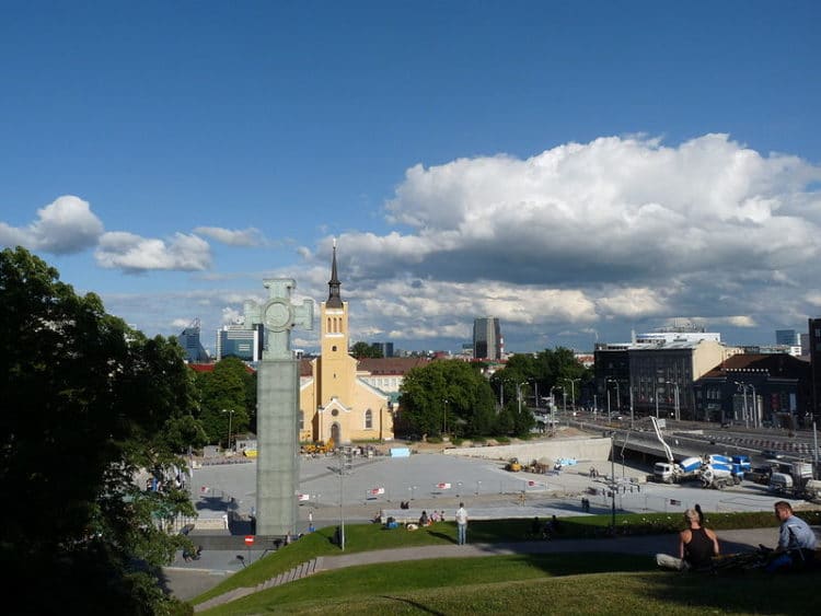 Freedom Square - Sights of Tallinn