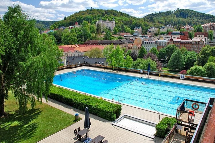 Thermal Hotel Outdoor Pool - Karlovy Vary Attractions