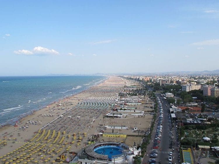 Beaches of Rimini - attractions of Rimini