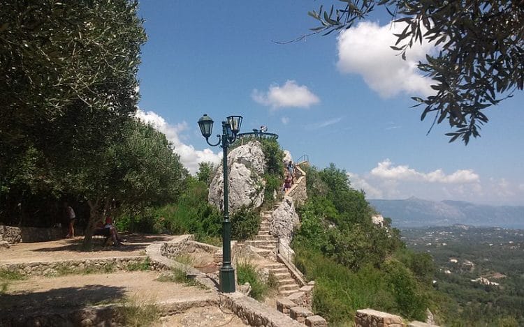 The Kaiser's Throne Lookout - Corfu attractions
