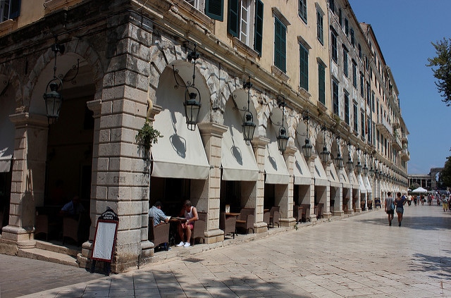 Liston Street - Corfu attractions