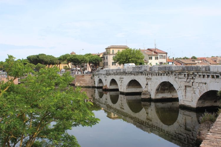Bridge of Tiberius - Sights of Rimini