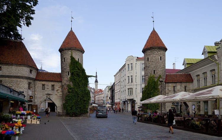 Viru Gate - sights of Tallinn