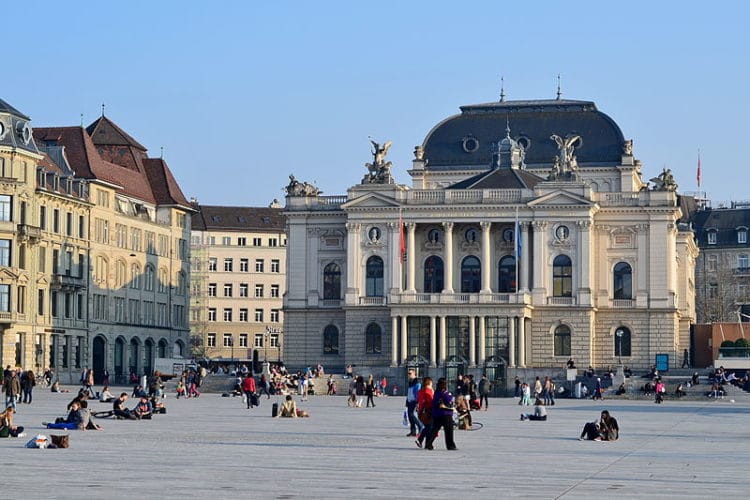 Zurich Opera House - Zurich Landmarks