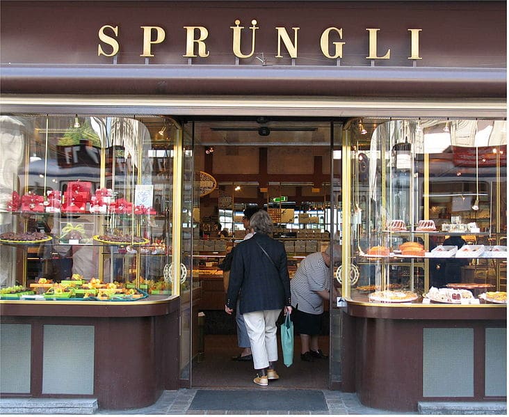 Sprungli Confectionery - Zurich attractions