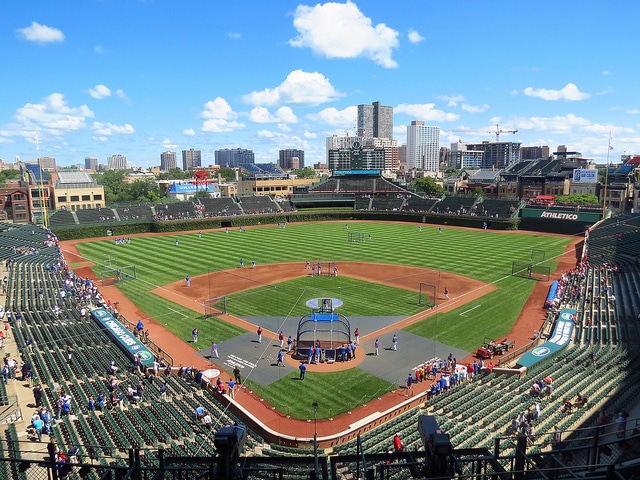Wrigley Field Baseball Stadium - Chicago Landmarks