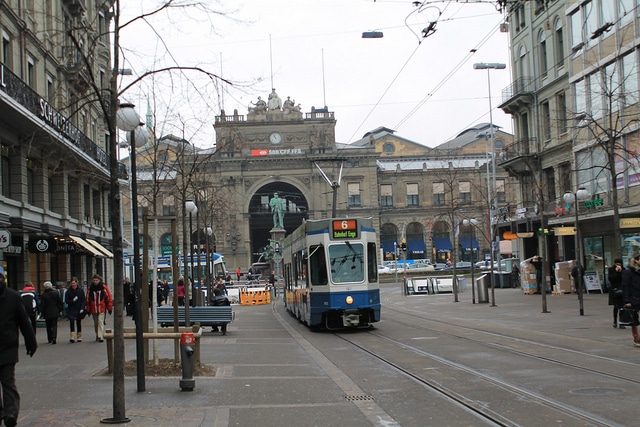 Bahnhofstrasse - Zurich landmarks