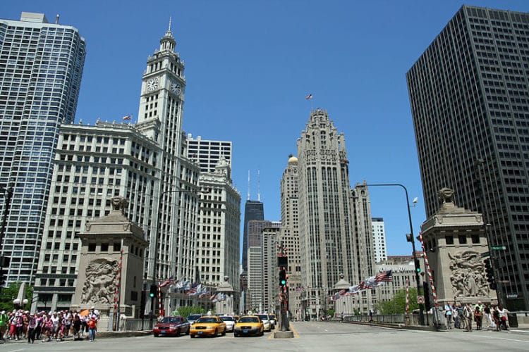 The Magnificent Mile - Chicago landmarks