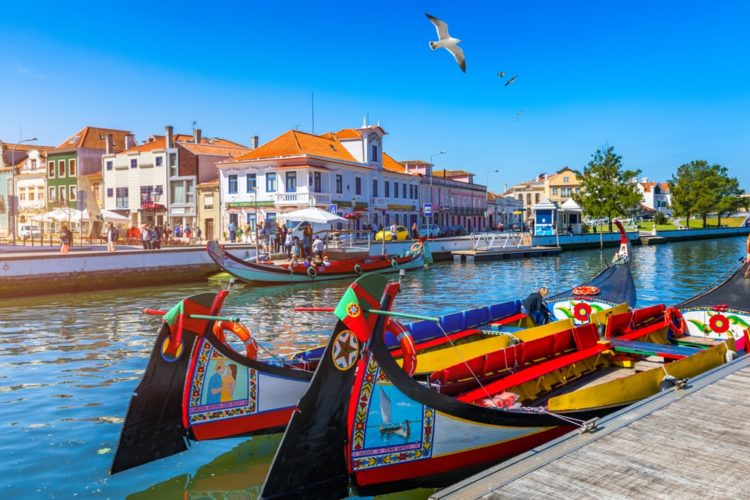 City of Aveiro in Portugal