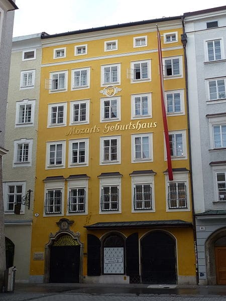 Mozart's Birth House - Salzburg Landmarks
