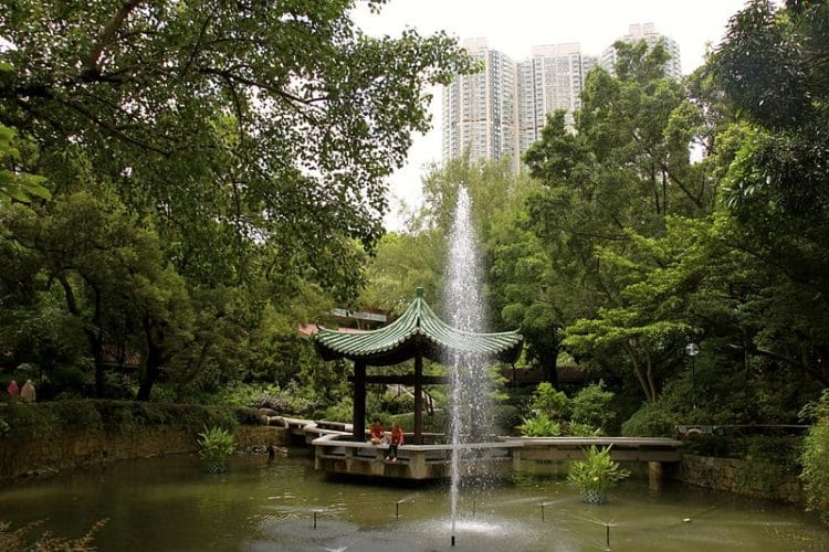 Kowloon Park in China