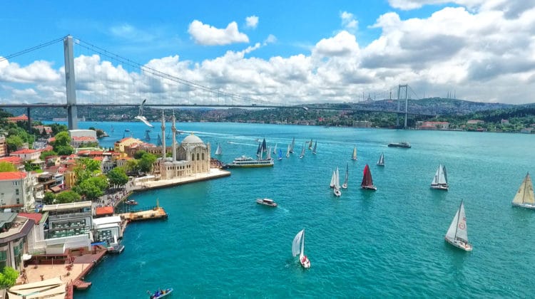 Bosphorus Strait in Turkey