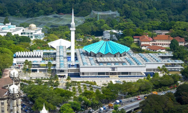 Negara Mosque in Malaysia