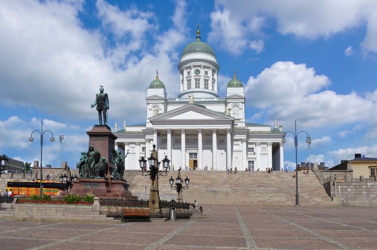 Senate Square in Finland