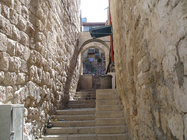 Via Dolorosa Street in Israel
