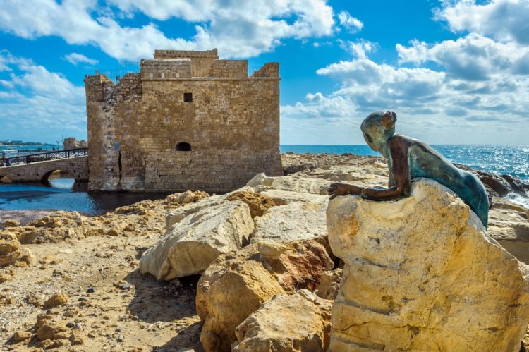Pafos Fortress in Cyprus