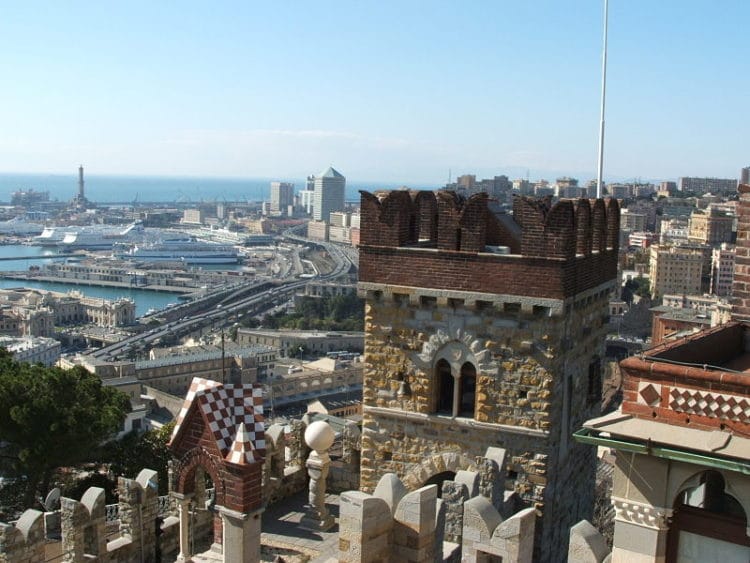 Castel Albertis - sights of Genoa