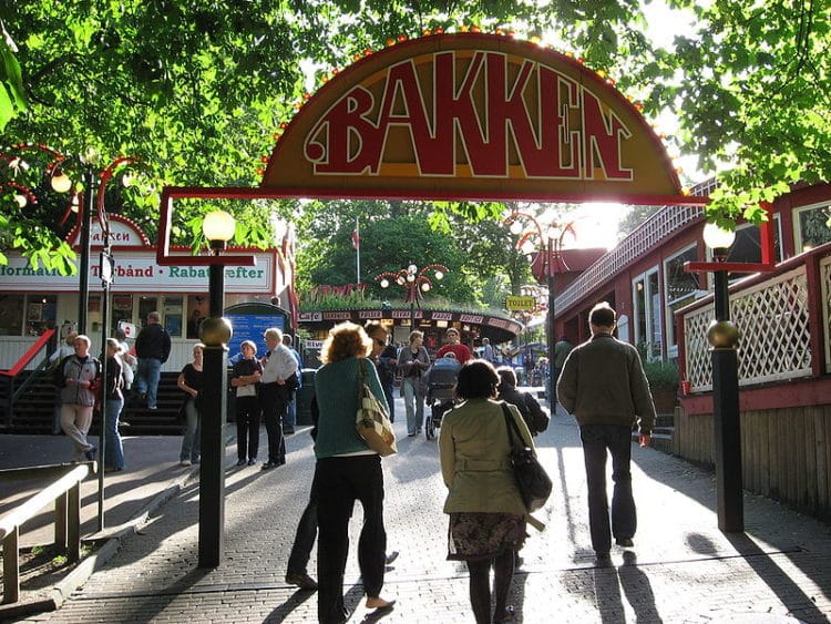 Direhavsbakken Amusement Park in Denmark