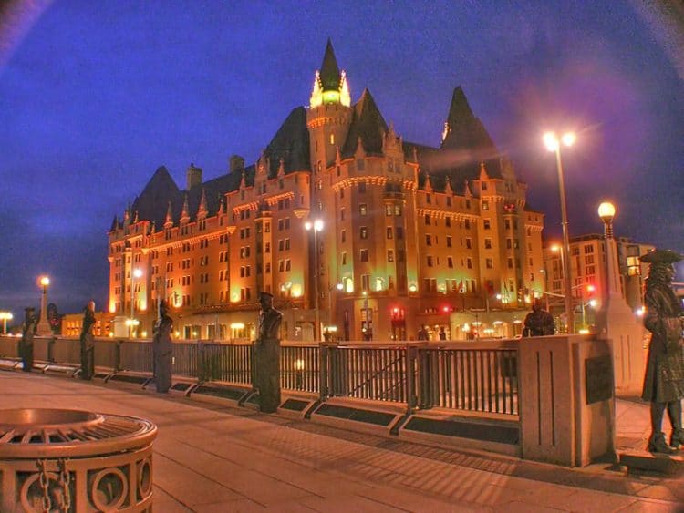 Chateau Laurier in Canada