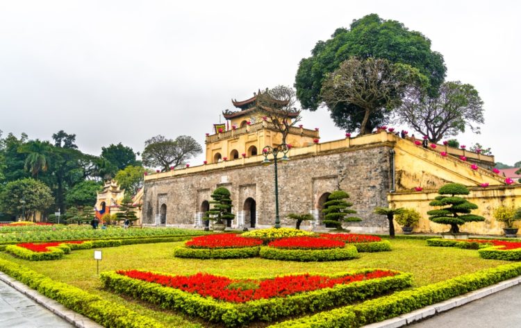 Hanoi Citadel in Vietnam