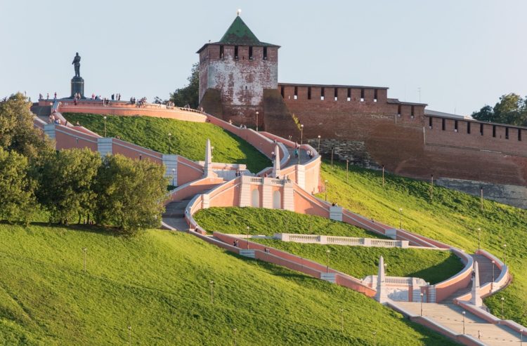 Nizhny Novgorod Kremlin in Russia