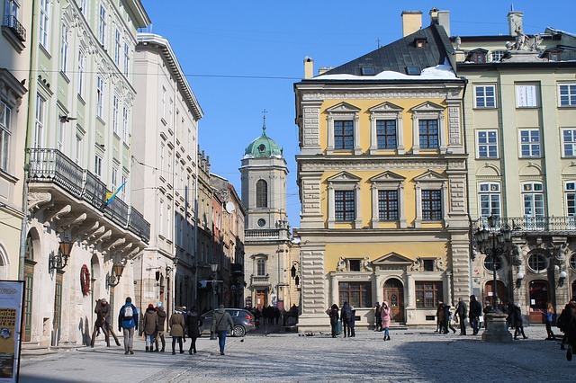 Old Town of Lviv in Ukraine