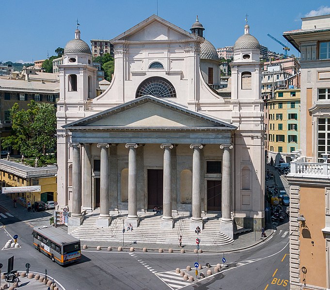 Basilica Santissima Annunziata del Vastato - sights of Genoa