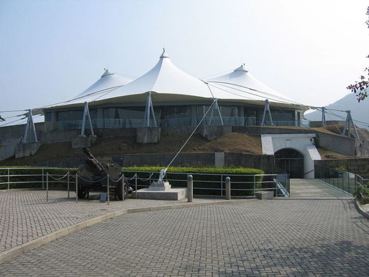 Hong Kong Coastal Defense Museum in China