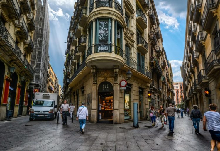 Gothic Quarter in Spain