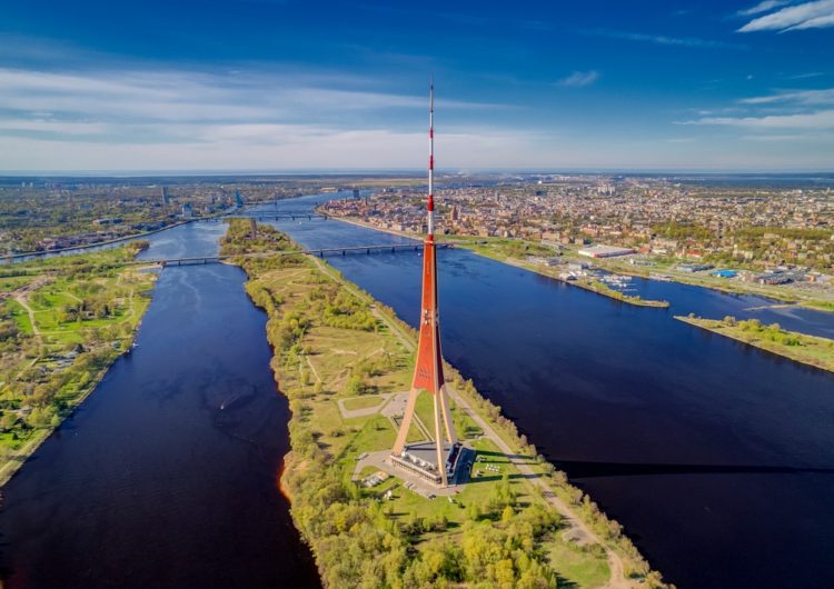 Riga TV Tower in Latvia