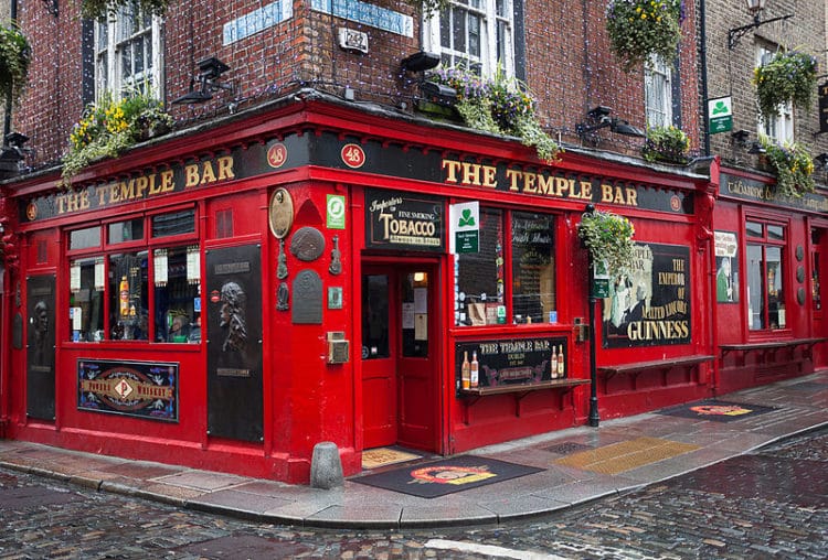 Temple Bar in Ireland