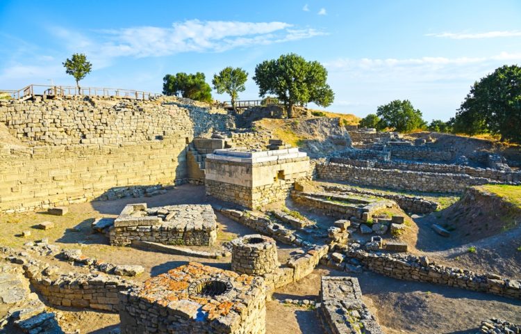 Ancient City of Troy in Turkey