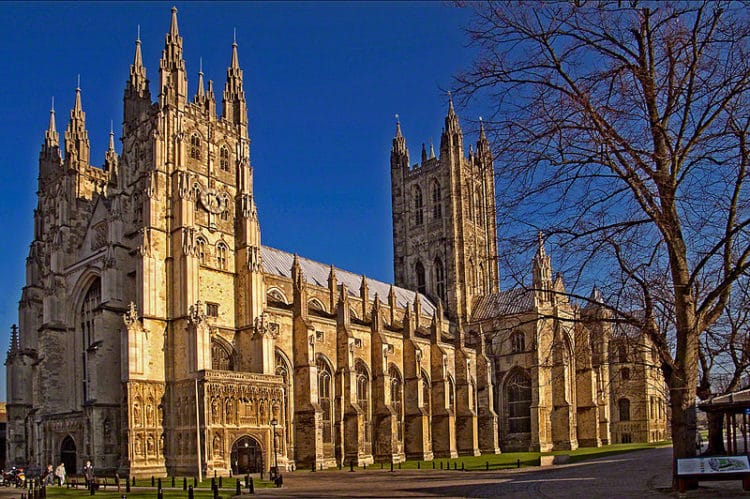Canterbury Cathedral in England