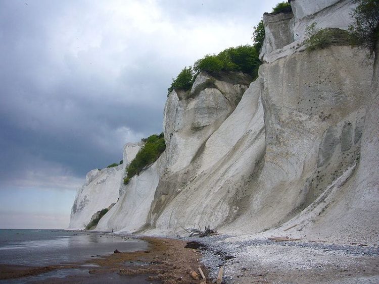 White Cliffs of the Isle of Mön in Denmark