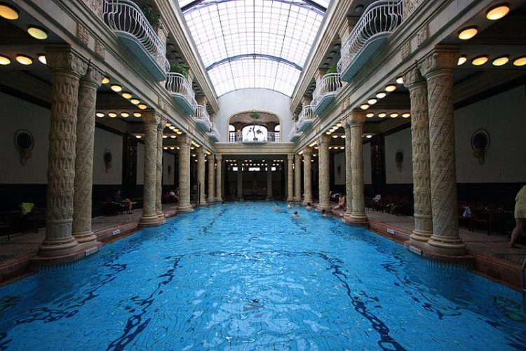 Gellert Baths in Hungary