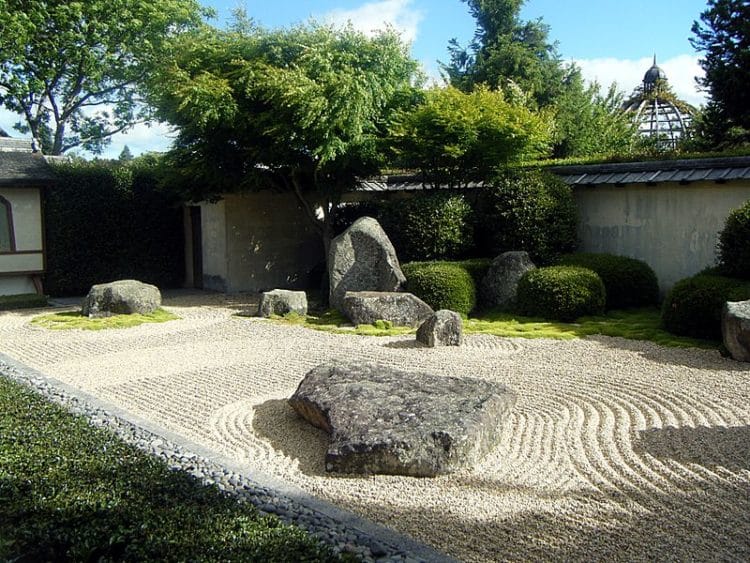 Japanese Meditation Garden in New Zealand