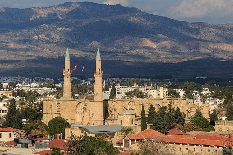 Selimiye Mosque in Nicosia in Cyprus