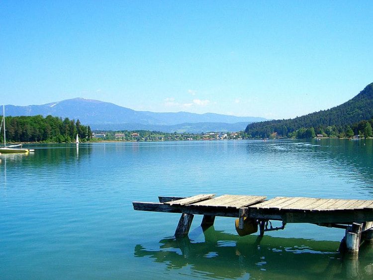 Lake Facker See in Austria