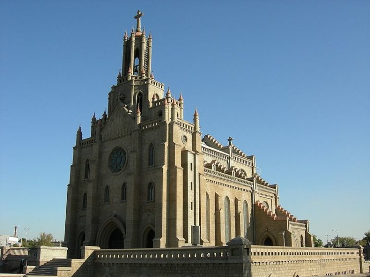 Cathedral of the Sacred Heart of Jesus in Uzbekistan