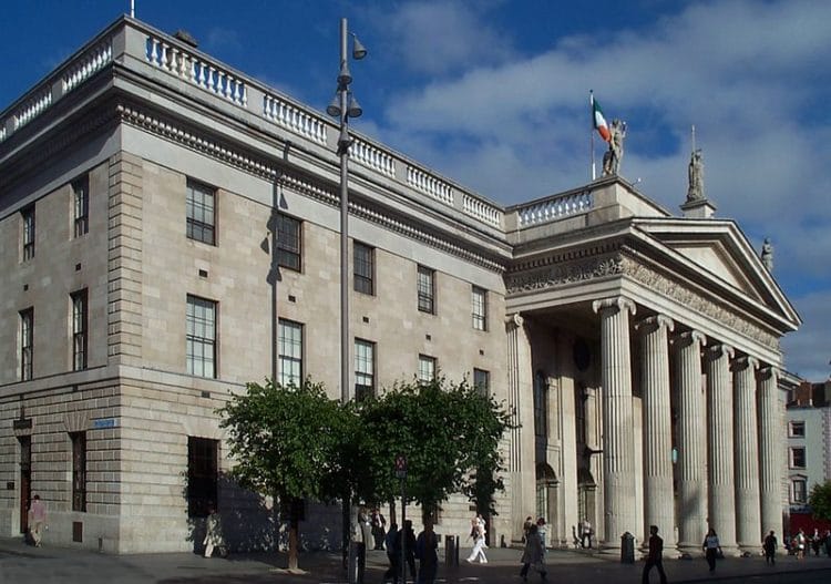 Dublin's Main Post Office in Ireland