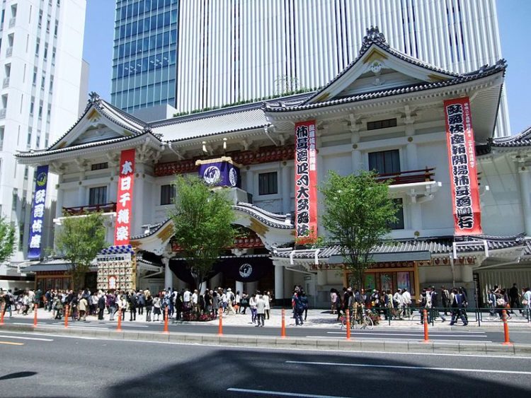 Kabukiza Theater in Japan