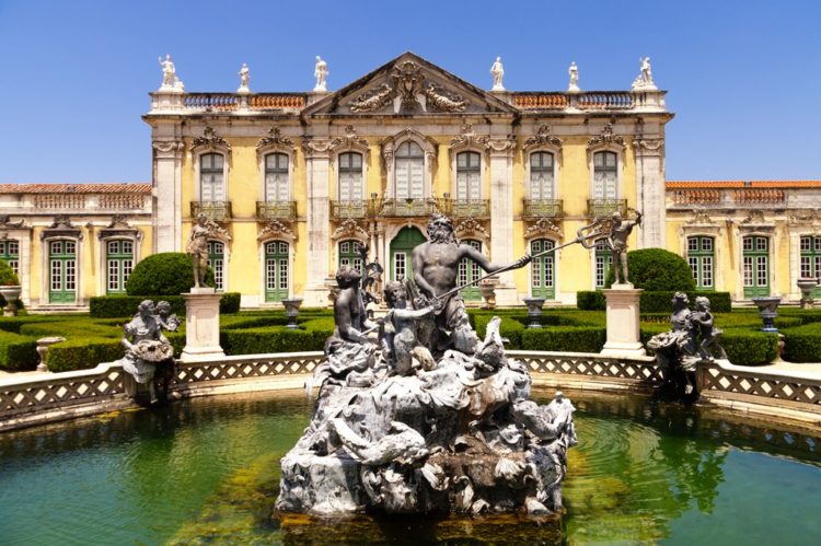 Queluz Palace in Portugal