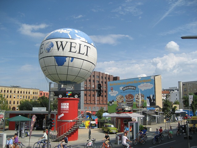 Die Welt balloon in Germany