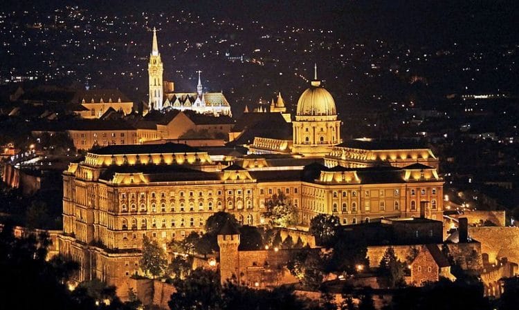 Buda Castle in Hungary