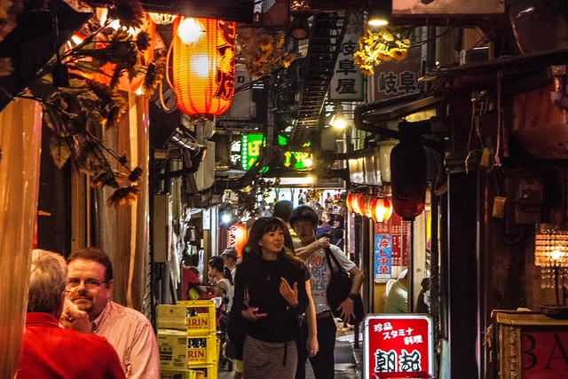 Omoide Yokoto Street in Japan