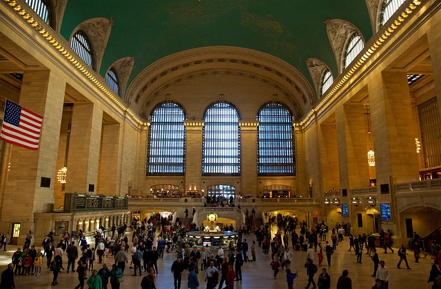 New York Central Station in the USA