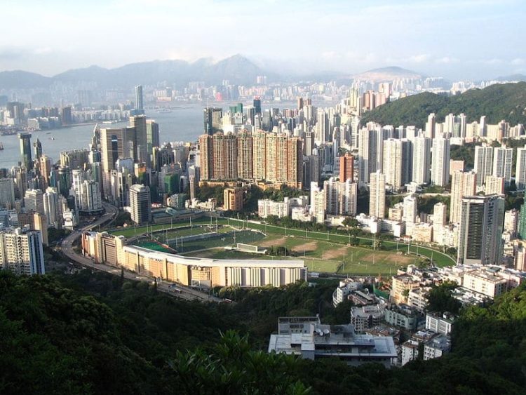 Happy Valley and Sathin Racecourses in China