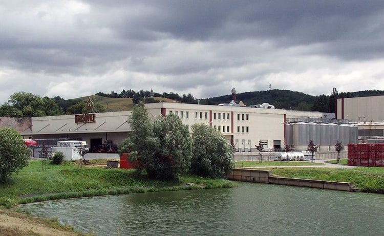 Krusovice Beer Works in the Czech Republic