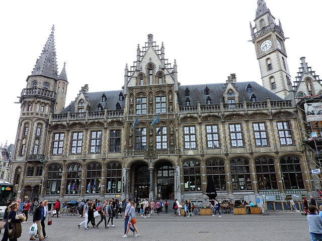 Ghent Post Office Building - Ghent landmarks