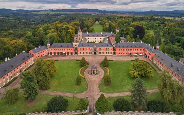 Sychrov Castle in the Czech Republic